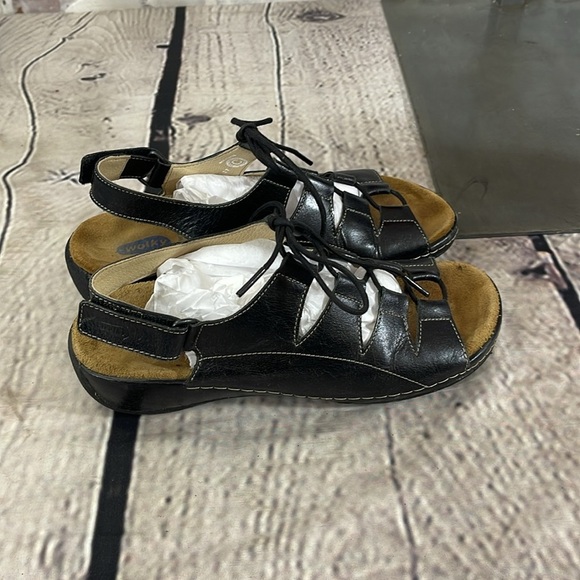 Wolkyleather sandals EU size 37 - Picture 4 of 7